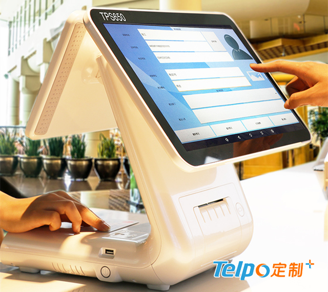 TPS650智能收银机实现扫脸支付和酒店智能登记.jpg
