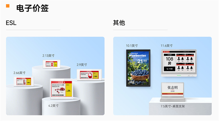 天波电子价签产品系列