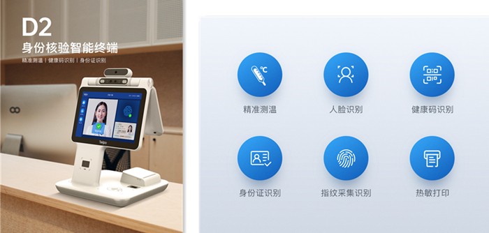 广东天波鸿蒙系统访客机D2